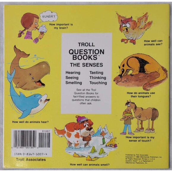 Hearing Kathie Billingslea Smith Victoria Crenson 1988 A Troll Question Book PB - Picture 2 of 7